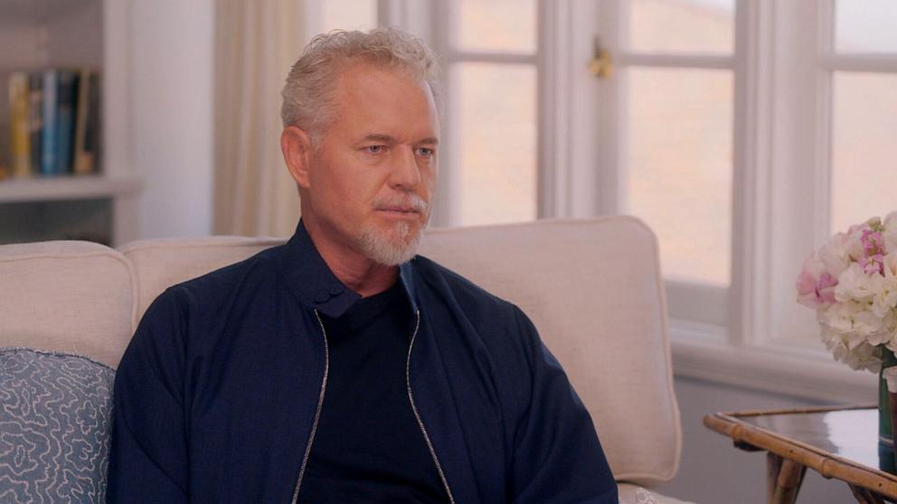 PHOTO: Former "Grey's Anatomy" star Eric Dane speaks with Diane Sawyer in an interview on "Good Morning America" on June 16, 2025.