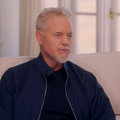 PHOTO: Former "Grey's Anatomy" star Eric Dane speaks with Diane Sawyer in an interview on "Good Morning America" on June 16, 2025.
