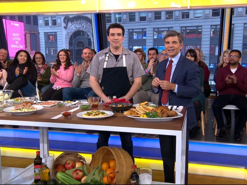PHOTO: Pacific Standard Time executive chef Erling Wu-Bower shares recipes on Good Morning America, Jan. 4, 2019.