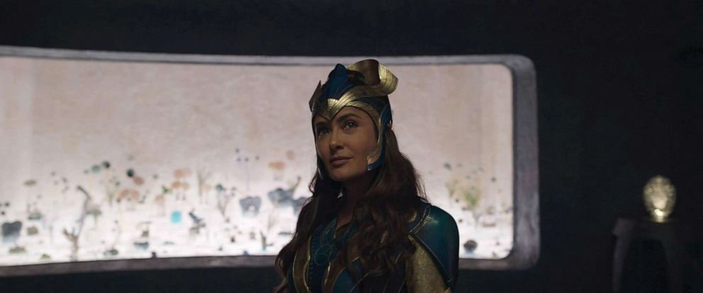 PHOTO: Salma Hayek as Ajak in Marvel Studios' film, "Eternals."