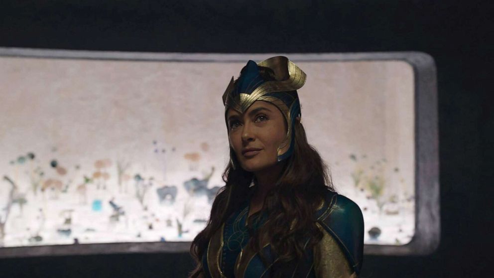 PHOTO: Salma Hayek as Ajak in Marvel Studios' film, "Eternals."