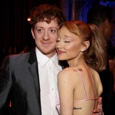 PHOTO: Ethan Slater and Ariana Grande attend The National Board of Review Annual Awards Gala at Cipriani 42nd Street on Jan. 07, 2025 in New York City.