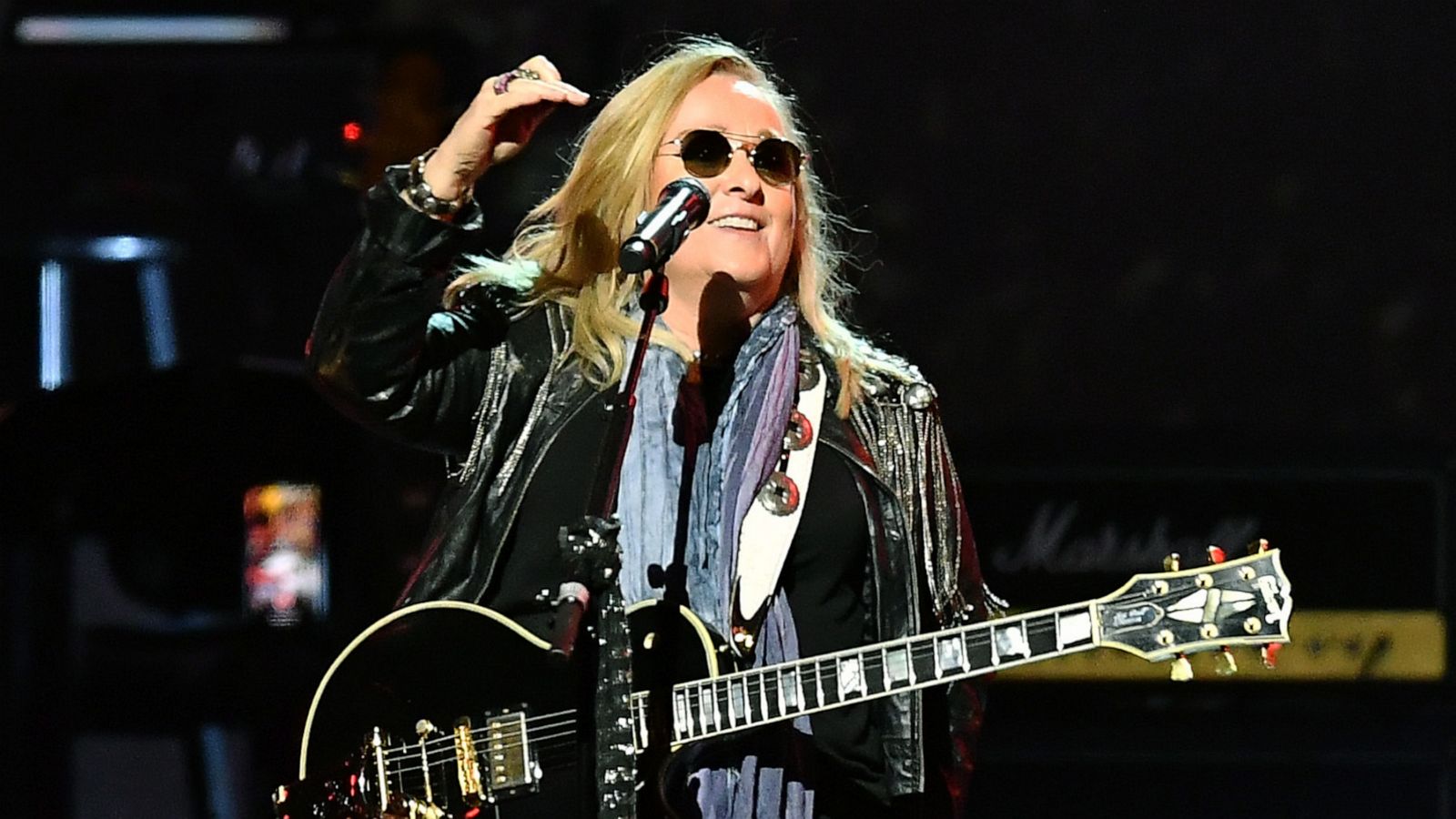 PHOTO: Melissa Etheridge performs onstage during MusiCares Person of the Year honoring Aerosmith at West Hall at Los Angeles Convention Center on Jan. 24, 2020, in Los Angeles.