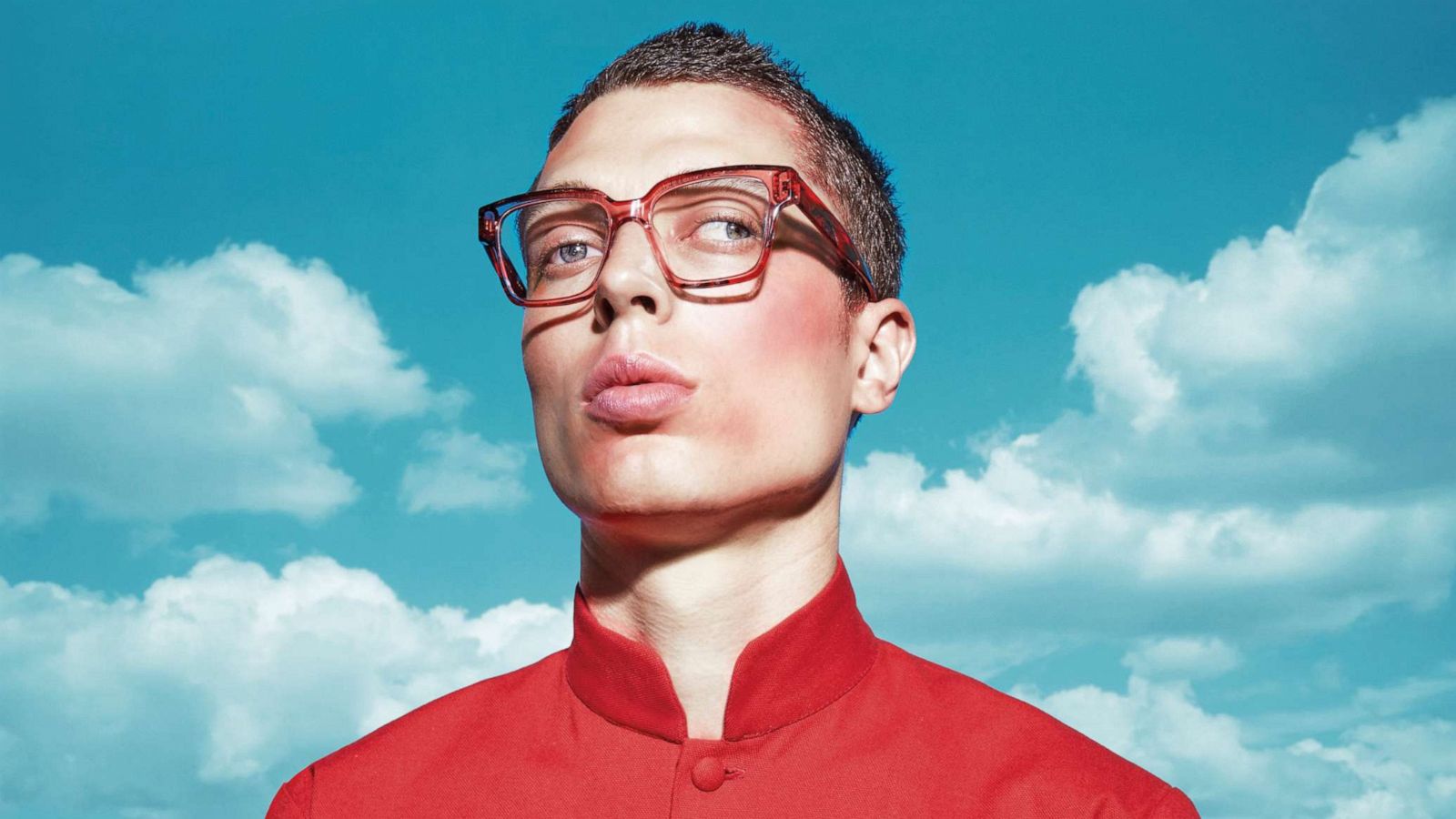 PHOTO: Jordi modeling the Palais Royal glasses from Etnia Barcelona.