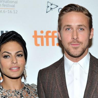 PHOTO: Actors Eva Mendes and Ryan Gosling attend "The Place Beyond The Pines" premiere during the 2012 Toronto International Film Festival at Princess of Wales Theatre on September 7, 2012 in Toronto, Canada. 