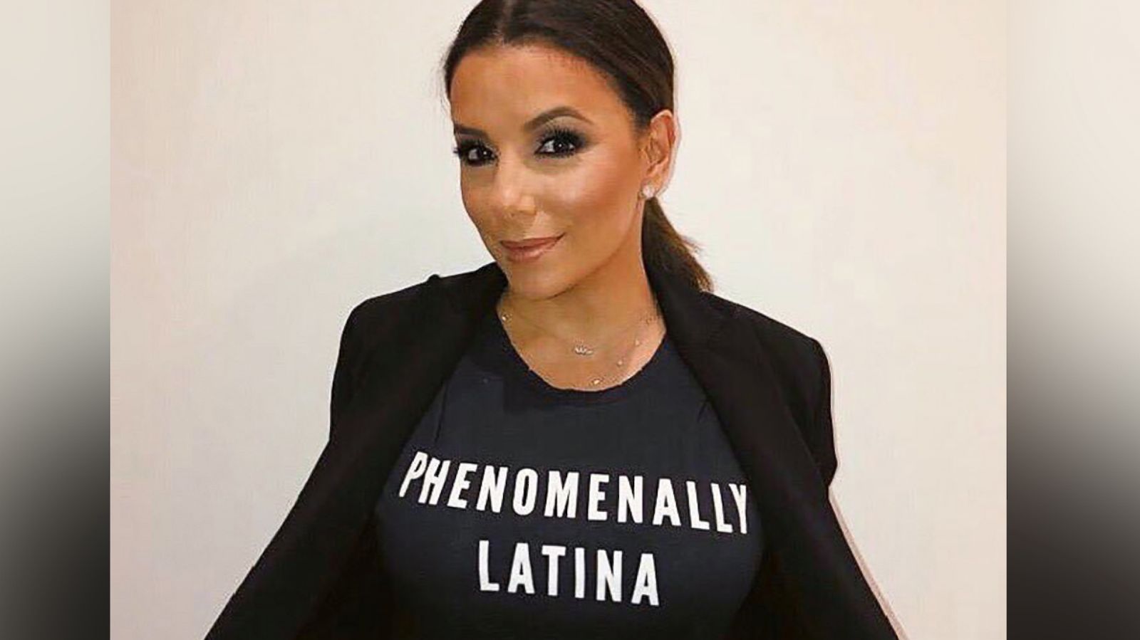 PHOTO: Eva Longoria Baston shared a photo of herself on Twitter to mark Latina Equal Pay Day.