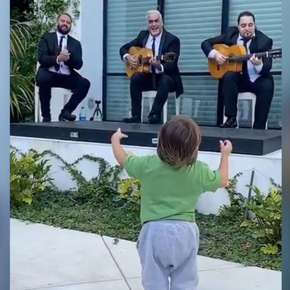 VIDEO: Eva Longoria shares cutest video of son Santi 'learning flamenco' in anniversary post