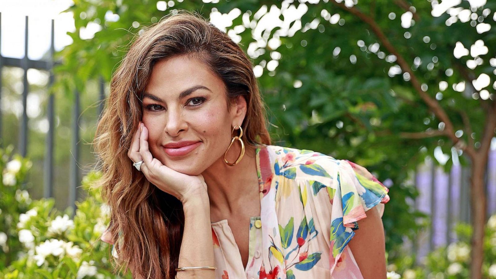 PHOTO: FILE - Actress Eva Mendes poses during a McHappy Day visit to Ronald McDonald House in Sydney, New South Wales, Nov. 18, 2022