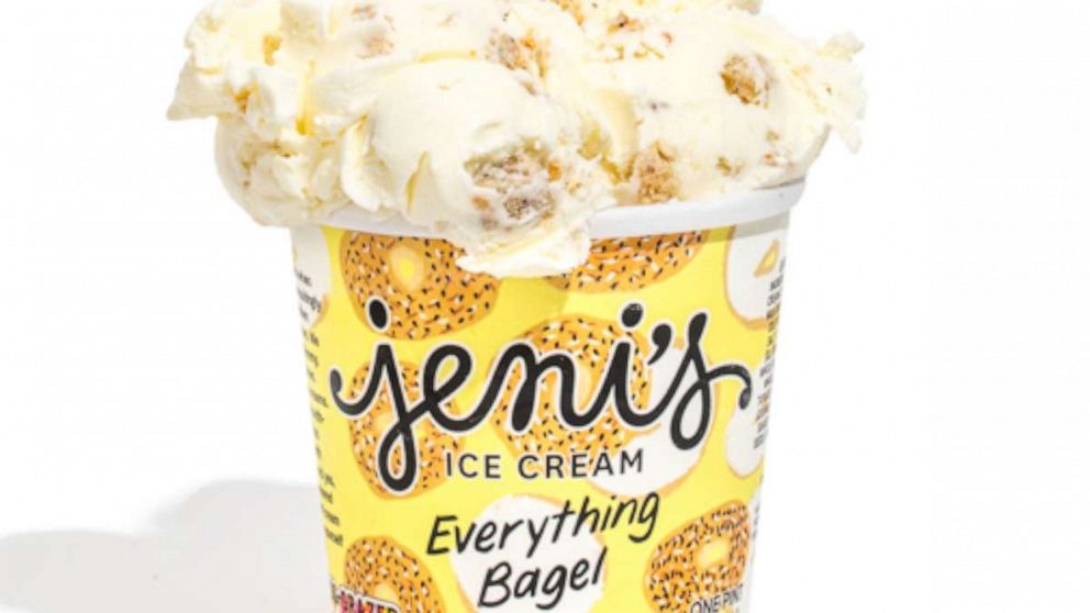 PHOTO: New everything bagel ice cream from Jeni's Splendid Ice Cream.