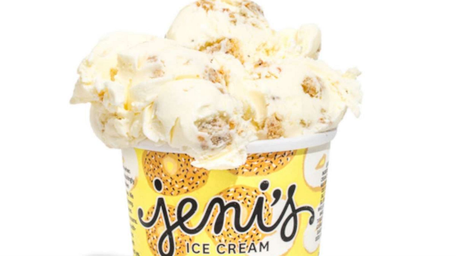 PHOTO: New everything bagel ice cream from Jeni's Splendid Ice Cream.