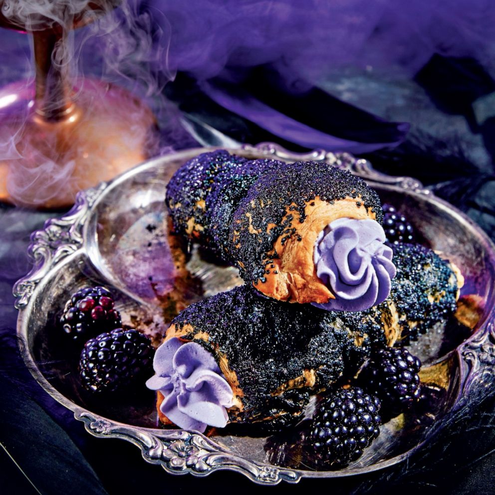 VIDEO: Try these wickedly tasty evil cream horns inspired by Disney’s Maleficent 