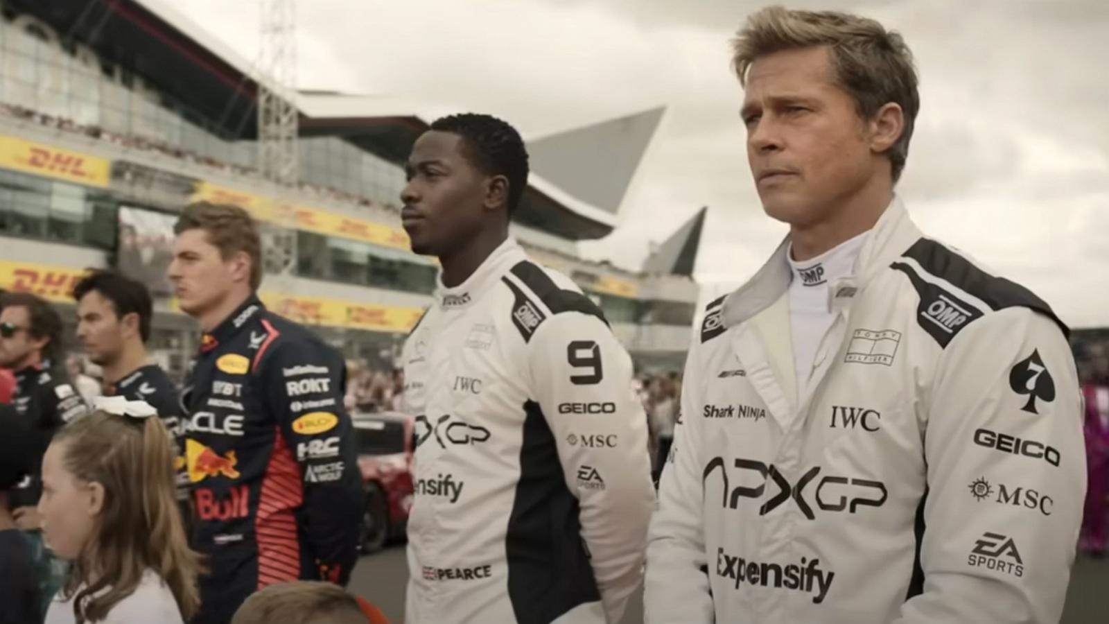 PHOTO: Brad Pitt and Damson Idris star in new trailer for upcoming film "F1."