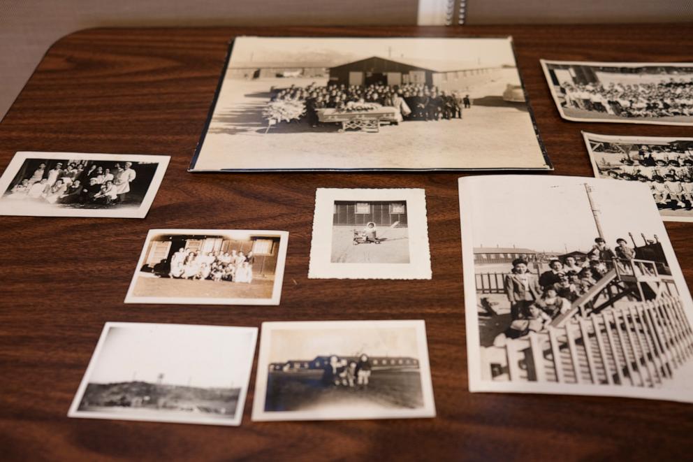 PHOTO: A selection of photographs from Caitlin Oiye Coon’s family archival collection from her family’s time incarcerated at Tule Lake and Manzanar War Relocation Centers.