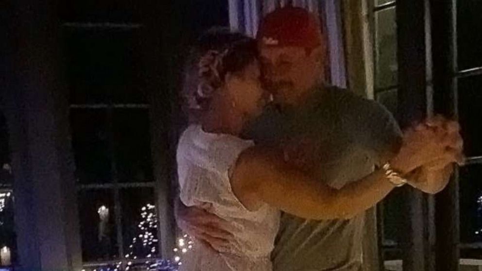 PHOTO: Faith Hill and Tim McGraw dance outdoors to celebrate the release of his latest album, in an image from a video posted to Faith Hill's Instagram account.