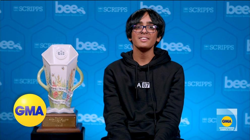 PHOTO: Faizan Zaki, 13, of Dallas, Texas speaks with "Good Morning America," May 30, 2025.