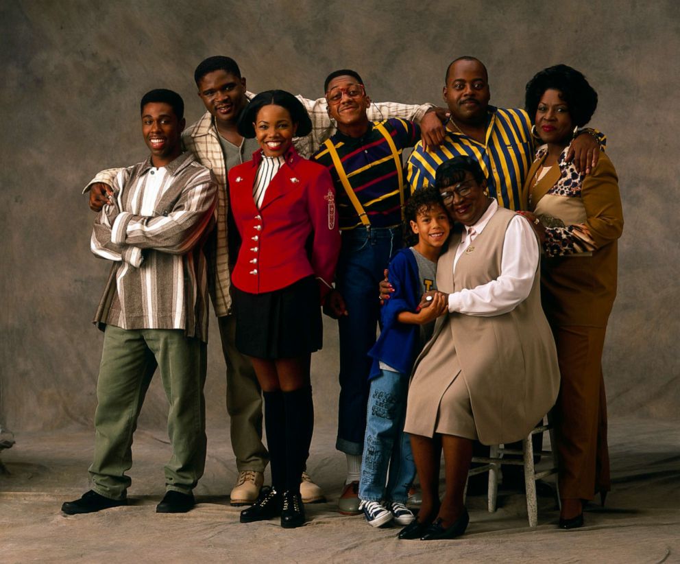 PHOTO: The cast of "Family Matters" pose for a portrait.
