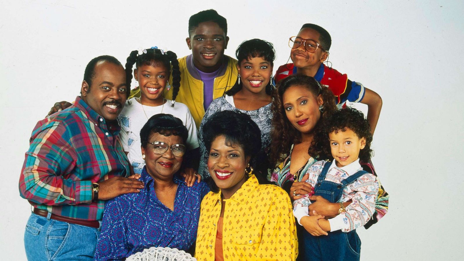 PHOTO: The cast from "Family Matters" circ. 1991.