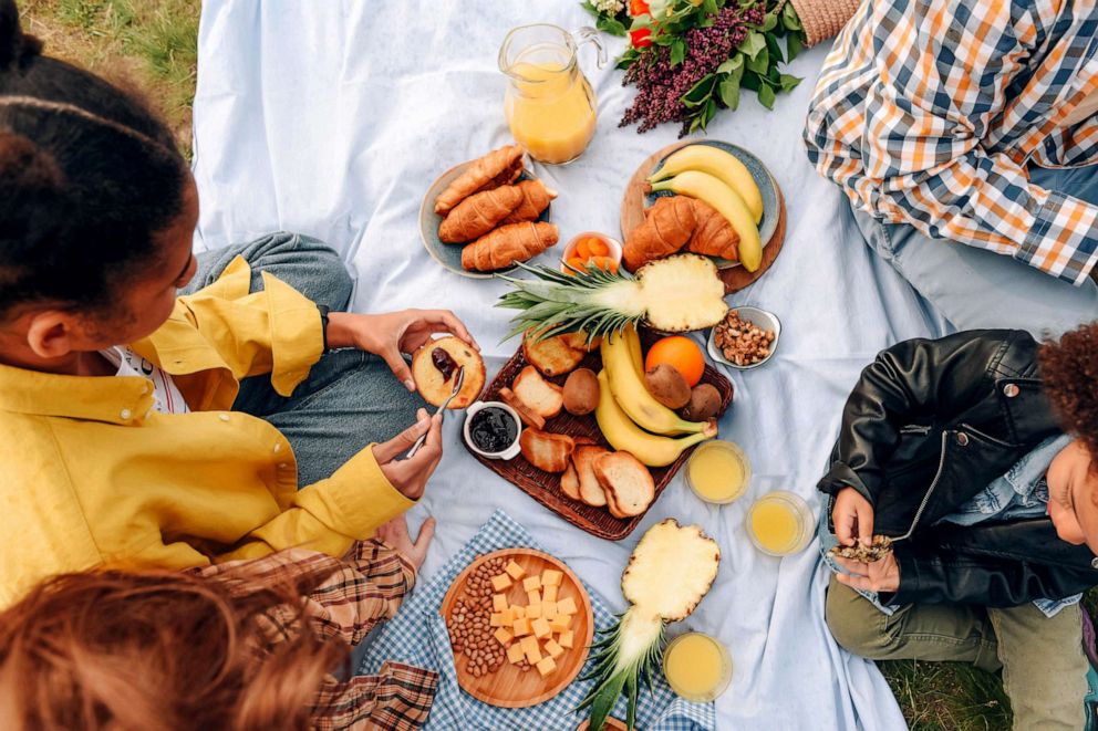 PHOTO: Stock photo of a family picnic.