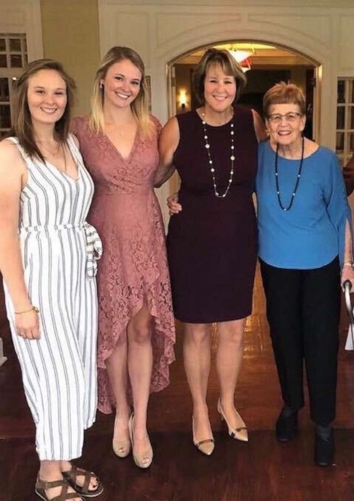 PHOTO: Rebecca Roy is seen with her grandmother, Cherrill Flynn, 87, her sister Meredith Turner and mother, Sandy turner, in an undated family photo in Michigan.