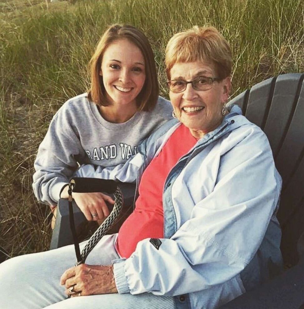 PHOTO: Rebecca Roy is seen with her grandmother, Cherrill Flynn, 87, in an undated family photo in Michigan.