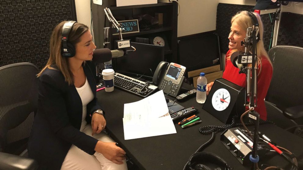 PHOTO: Kellyanne Conway talks to ABC News' Paula Faris about her faith in a candid episode of her new podcast, "Journeys of Faith with Paula Faris."