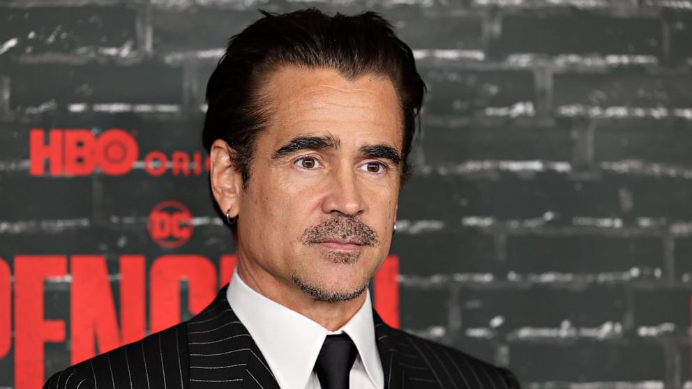 PHOTO: Colin Farrell attends HBO's "The Penguin" New York Premiere at Jazz at Lincoln Center on Sept. 17, 2024 in New York City.