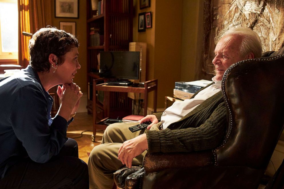 PHOTO: Olivia Colman and Anthony Hopkins in "The Father," 2020.
