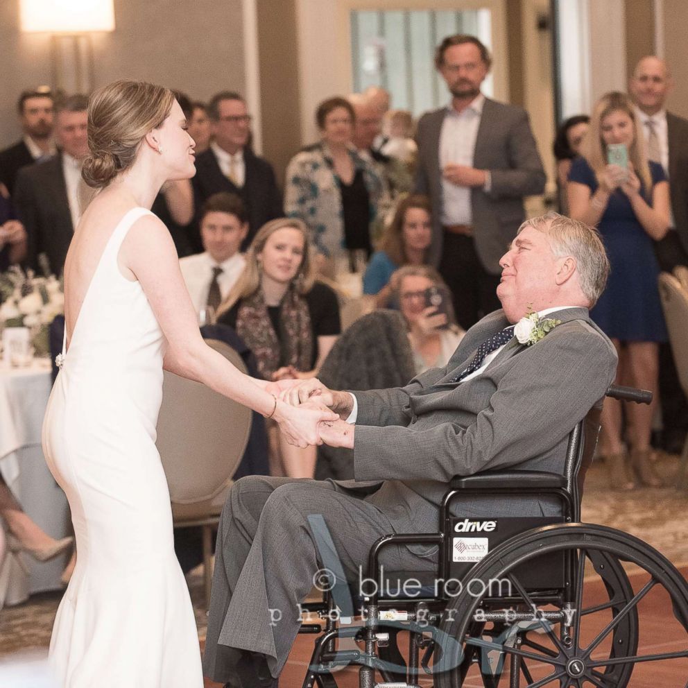 VIDEO: Bride's dance with ailing father in wheelchair will have you in tears