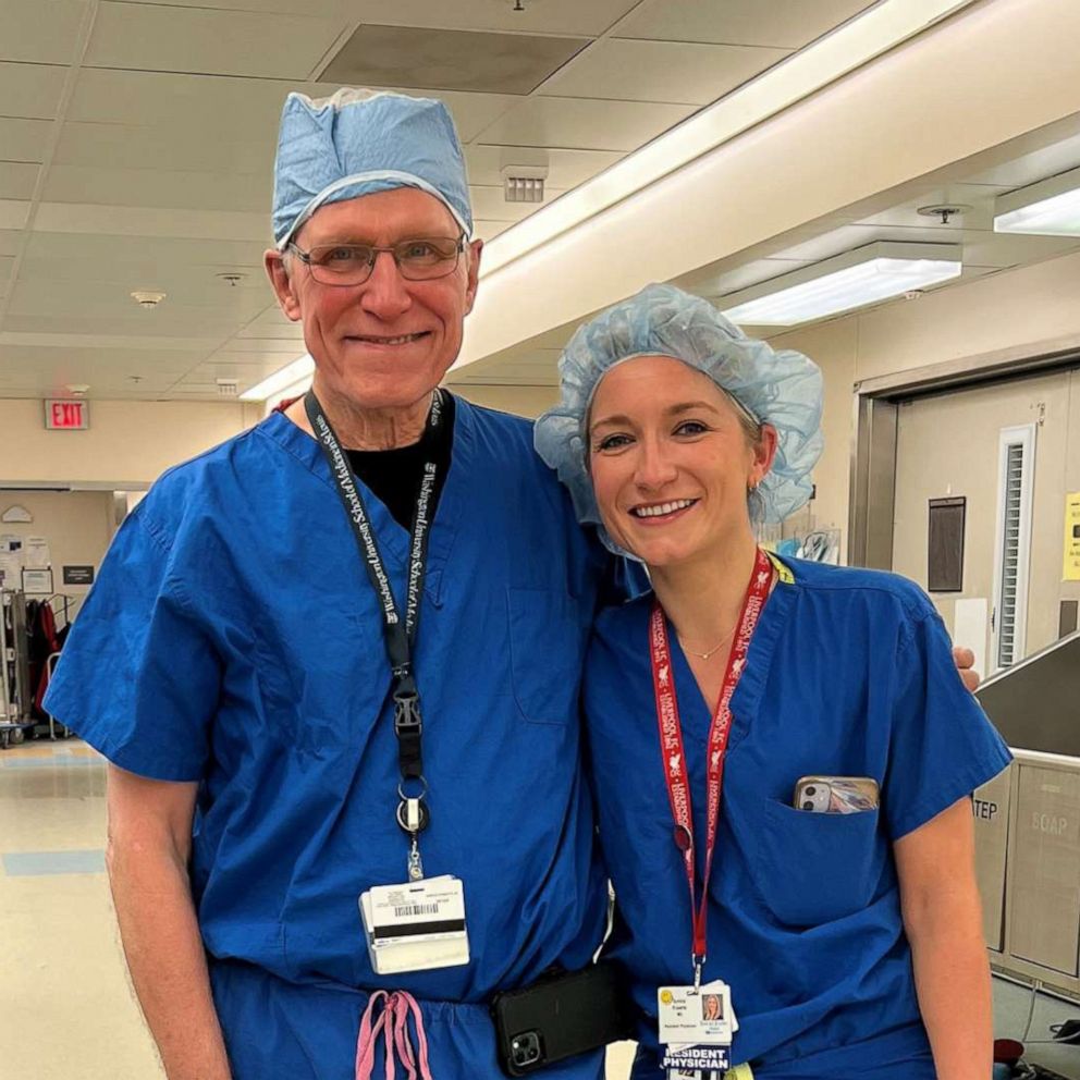 VIDEO: Dad and daughter doctor duo team up for heart surgery