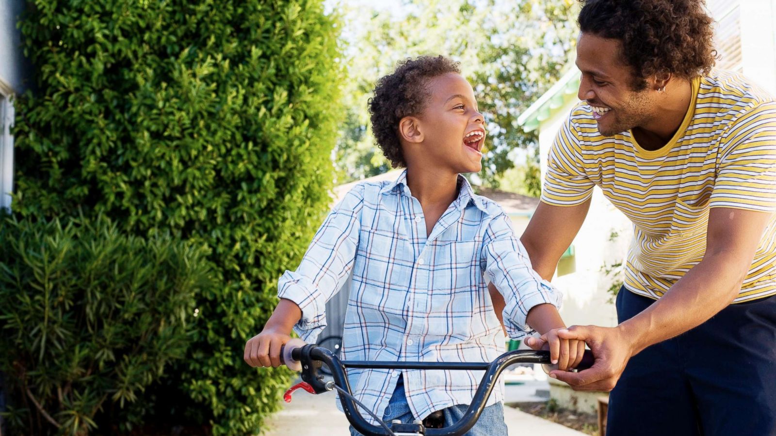 PHOTO: A father and son bond in this undated stock photo.