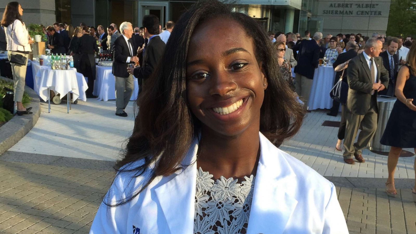 PHOTO: Fatoumata Nogoy Bah graduated early from the University of Massachusetts Medical School Class of 2020 to start working amid the coronavirus pandemic.