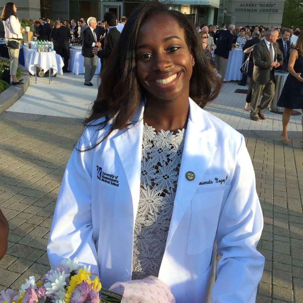 VIDEO: This woman graduated medical school early to help fight COVID-19 