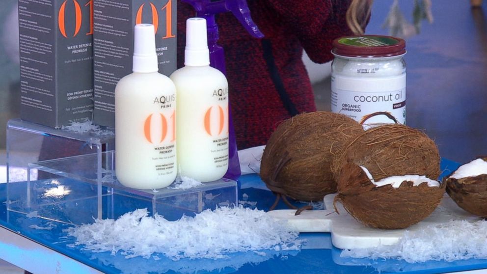 PHOTO: Fats like coconut oil can be beneficial for healthy hair and skin, according to dermatologist Whitney Bowe.
