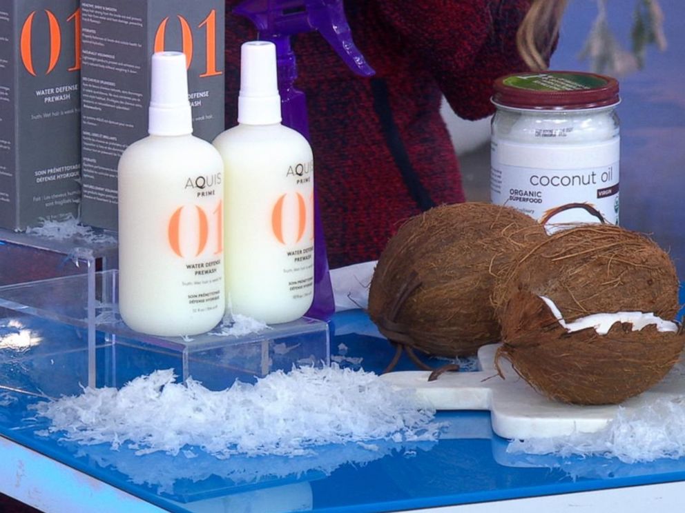 PHOTO: Fats like coconut oil can be beneficial for healthy hair and skin, according to dermatologist Whitney Bowe.