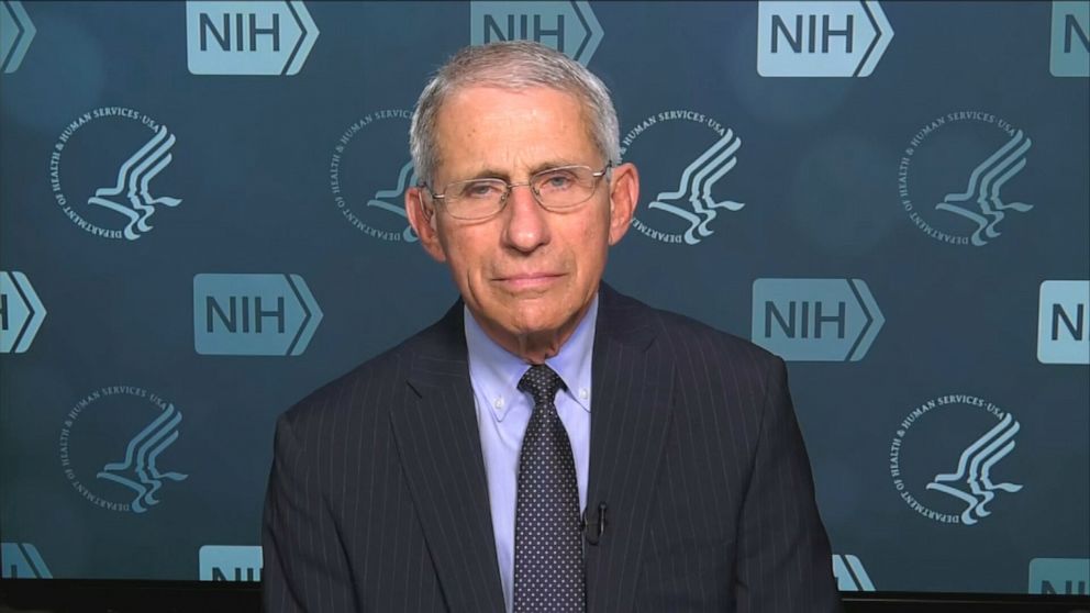 PHOTO: Dr. Anthony Fauci appears on "Good Morning America," on March 30, 2020.