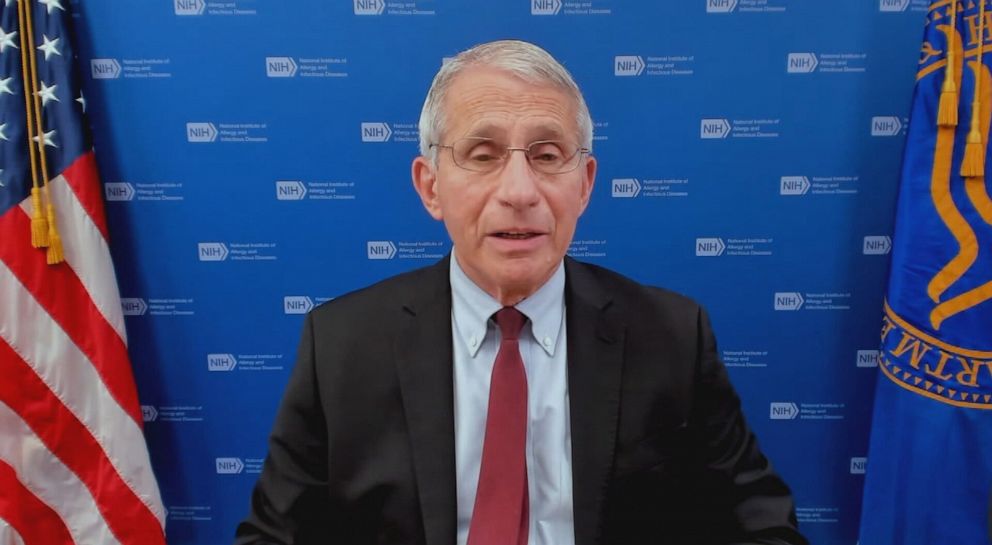PHOTO: Dr. Anthony Fauci, director of the National Institute of Allergy and Infectious Diseases and chief medical adviser to the president, appears on &quot;Good Morning America,&quot; Aug.12, 2021.