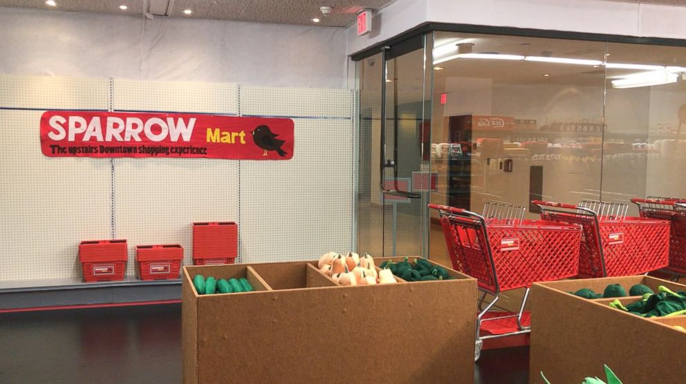 PHOTO: The Sparrow Mart is an art installation in Los Angeles for the month of August.
