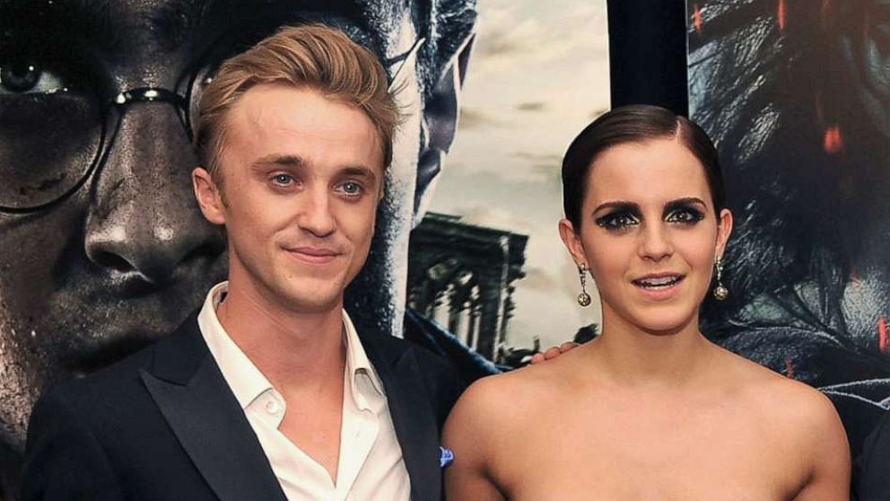 PHOTO: Tom Felton and Emma Watson attend the New York premiere of "Harry Potter And The Deathly Hallows: Part 2," July 11, 2011 in New York City.