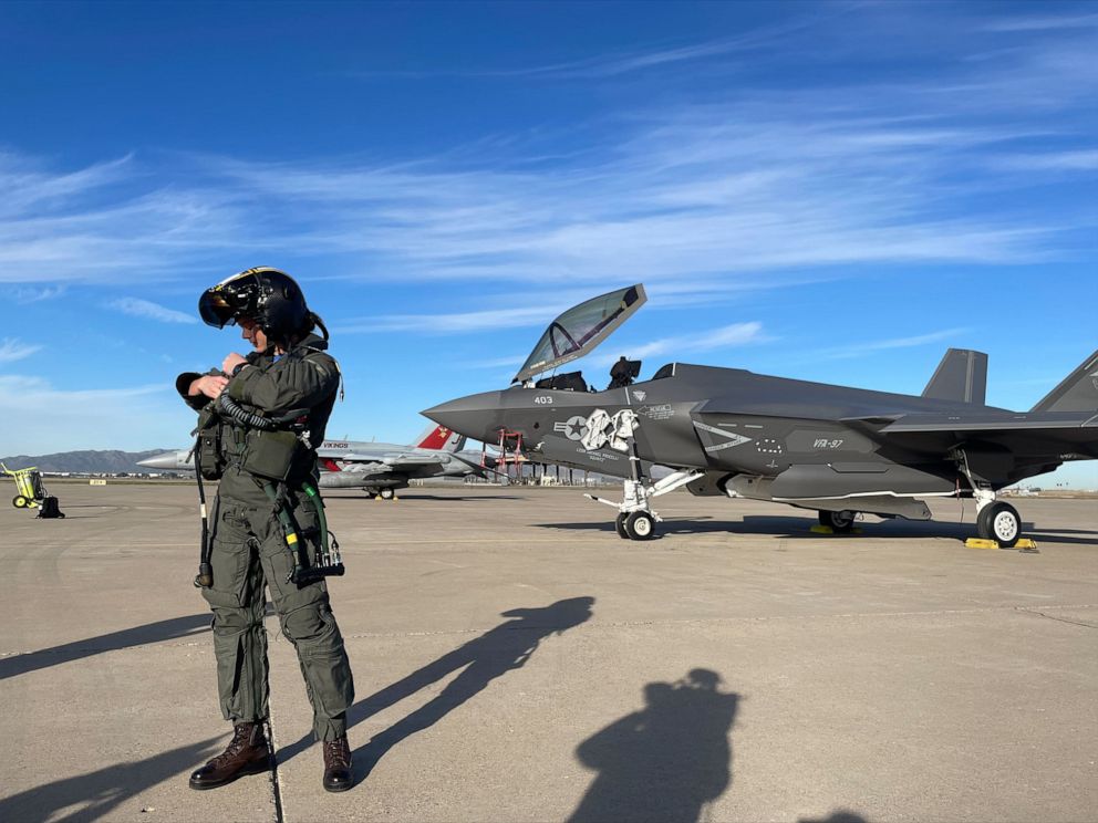 Allfemale Super Bowl flyover team makes history Good Morning America