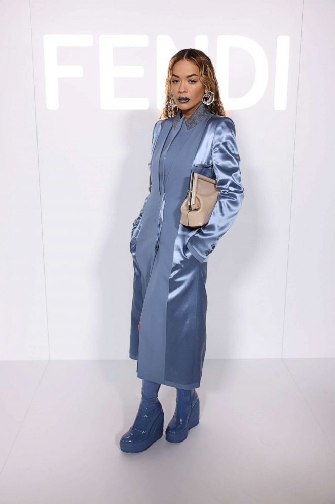 PHOTO: Rita Ora attends the Fendi Couture fashion shows, Jan. 26, 2023 in Paris.