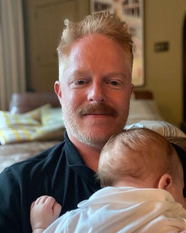 PHOTO: Jesse Tyler Ferguson holds his infant son in this image he posted to his Instagram account.