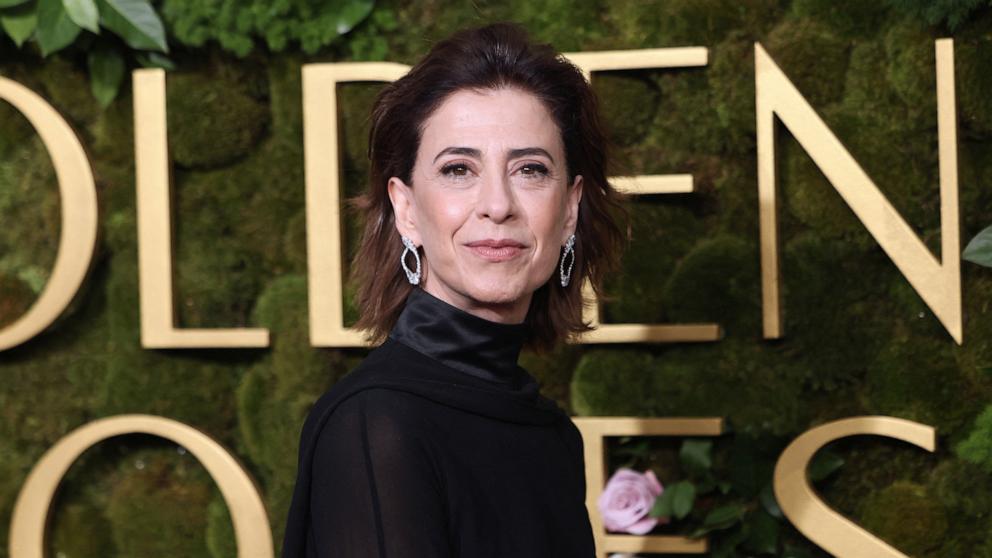 PHOTO: Fernanda Torres arrives for the 82nd annual Golden Globe Awards, Jan. 5, 2025, in Beverly Hills, Calif.