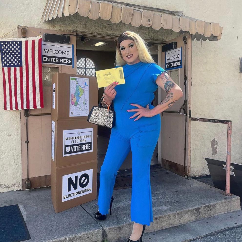 PHOTO: Maebe A. Girl currently serves as treasurer and at-large representative for the Silver Lake Neighborhood Council in Los Angeles.