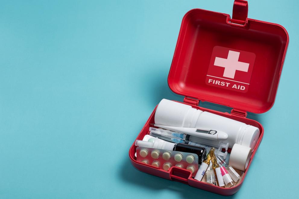 PHOTO: Stock photo of a first aid kit.