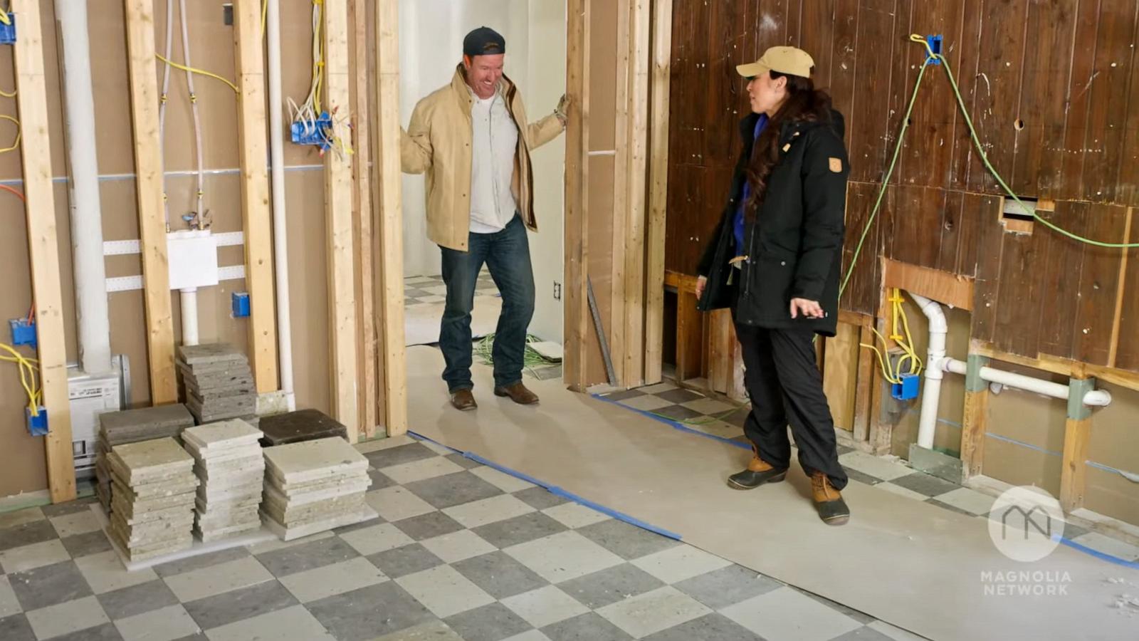 PHOTO: Chip and Joanna Gaines are shown in a screen grab from the new trailer for "Fixer Upper: The Lakehouse."