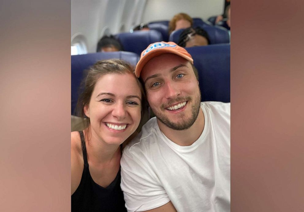 PHOTO: Emily Raines, a registered nurse, and Daniel Shifflett, a former nurse, were traveling on a Southwest flight from Fort Lauderdale, Florida, to Baltimore when they responded to a call for medical assistance.