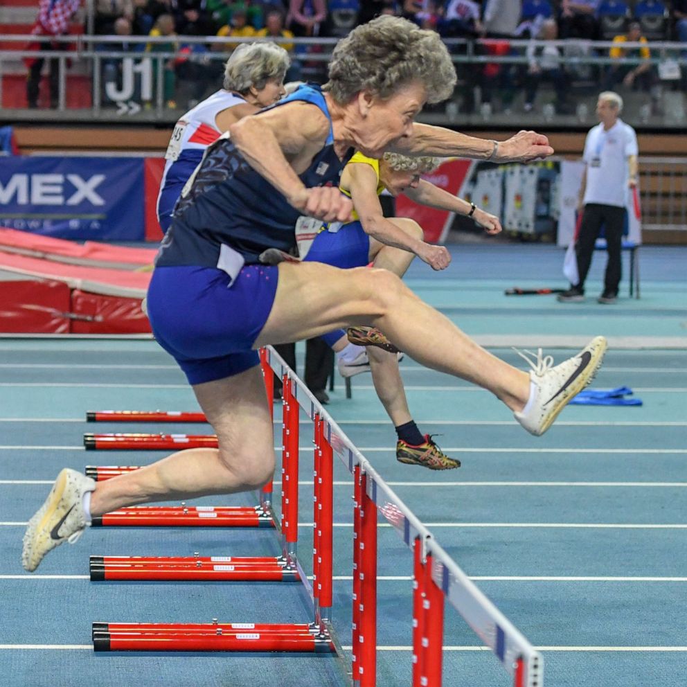 PHOTO: Leading up to the National Senior Games, Meiler is training six days a week to ensure that she's competitive.