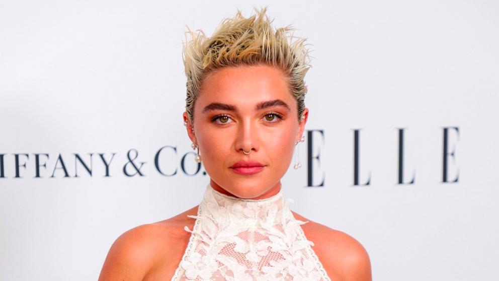 Florence Pugh hit in face with thrown item while onstage at 'Dune: Part ...