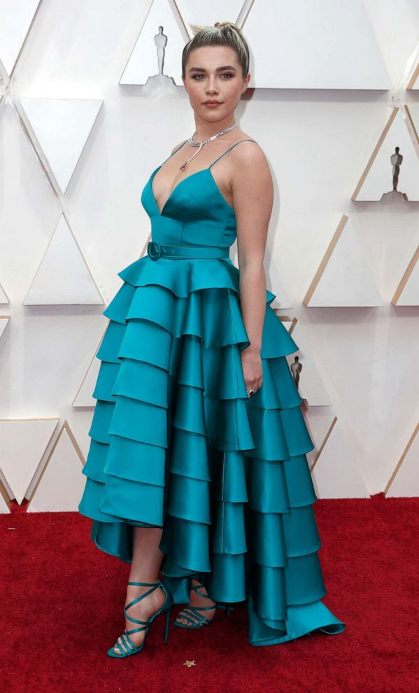 PHOTO: Florence Pugh attends the 92nd annual Academy Awards, Feb. 9, 2020, in Hollywood, Calif.