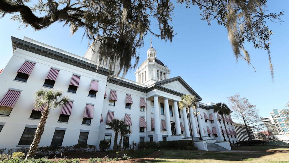 PHOTO: The Florida Capitol in Tallahassee, Florida.